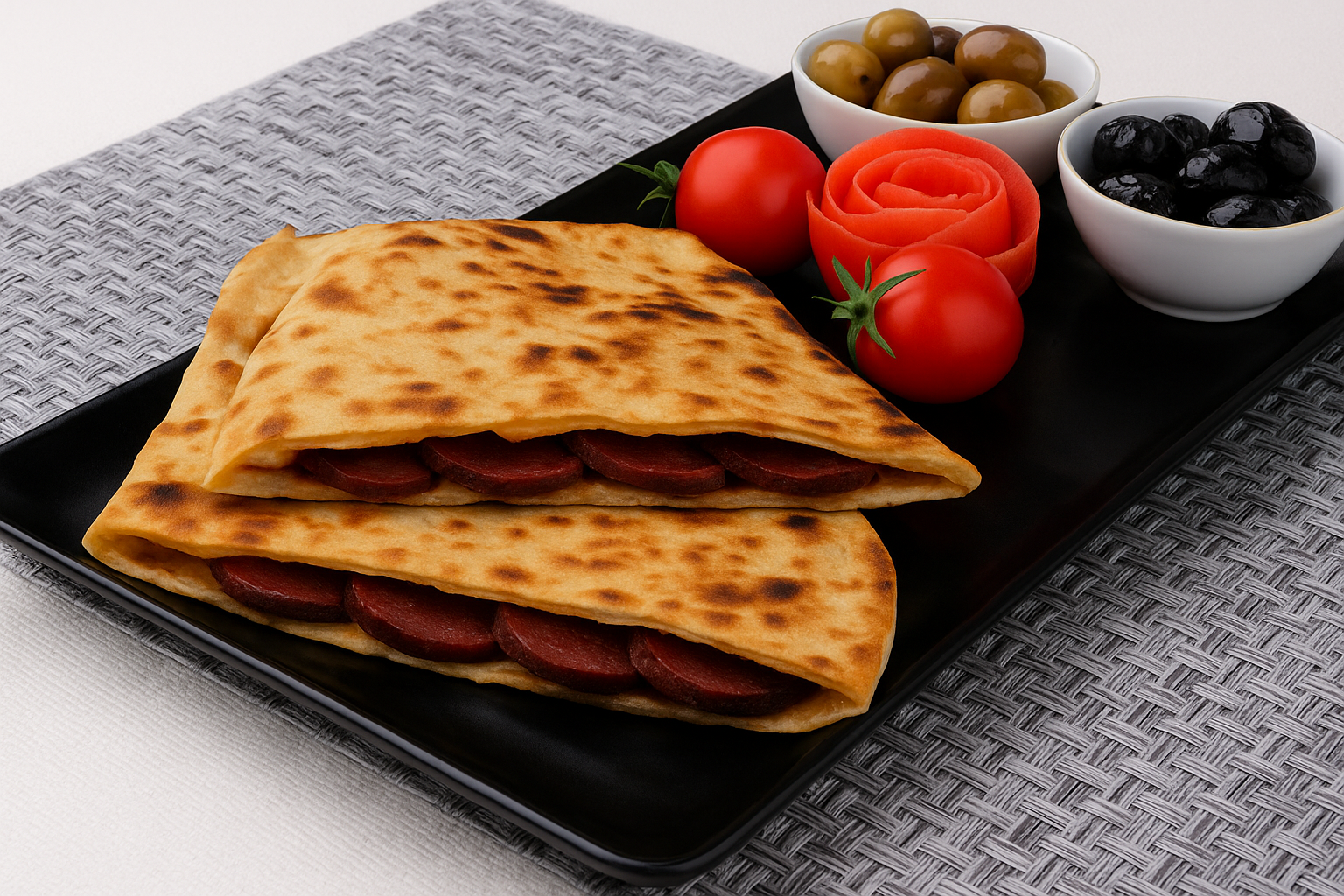 Osmanlı Varyant Sucuklu Gözleme